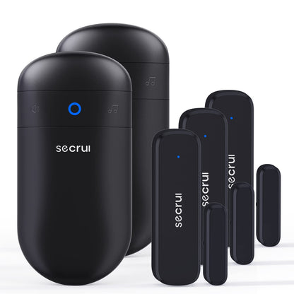 SECRUI Door Chime, Door Open Sensor Chime for Business/Home When Entering, Adjustable Volume, Easy Installation, 400ft Range, 52 Chimes, M508+D7