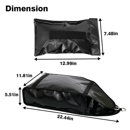 doksmeria Weight Sled Trainer Adjustable, Upgrade Sandbag Sled Trainer Resistance Sled Trainer for Sprinter Speed Training Indoor Outdoor, Running Sled Trainer with 3 Weight Sandbags