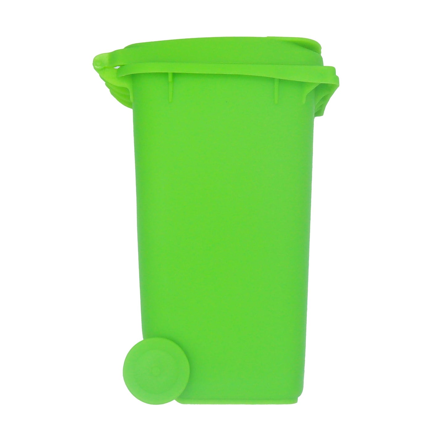 Hidden Gem Mini Trash Can Pencil Holders – 2 Colors, 1 or 2-Pack, Desk Organizer Bins for Pens & Supplies (2, Blue & Green)