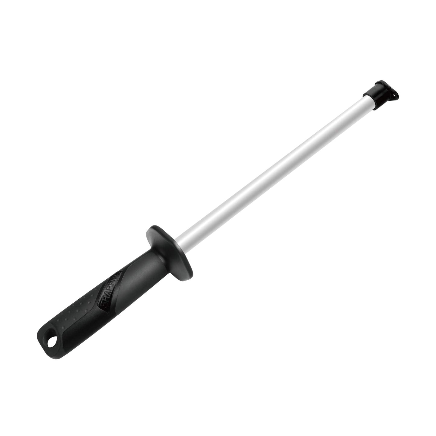 SHARPAL 118N Professional Ceramic Sharpening Fine Honing Rod Steel Kitchen Knife Sharpener Stick, With Anti-Breaking Cap