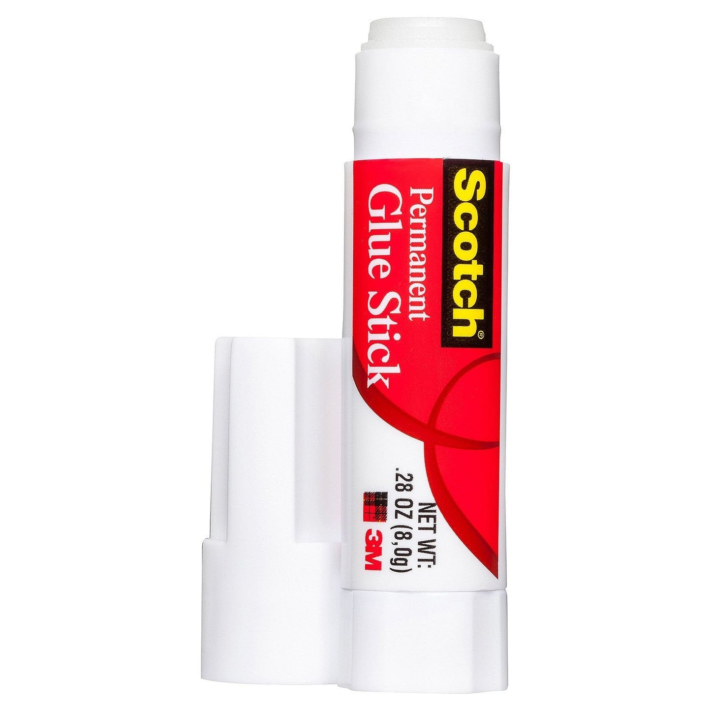 Scotch Permanent Glue Stick, 0.28 oz, 24-Pack, Clear – Acid-Free, Photo-Safe Adhesive for Crafts, Scrapbooking, and Office Projects