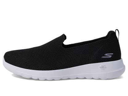 Skechers Women's GO Walk Joy-Sensational Day Sneaker, Black/Lavender, 9