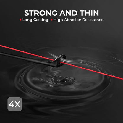 KastKing Superpower ColorShield Braided Fishing Line - 100% UHMWPE Fiber, Smooth & Strong | Colorfast, High Abrasion Resistance