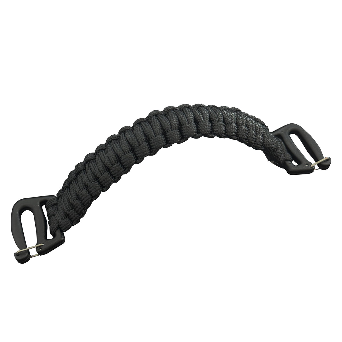 Tactical Weaving Handle with Buckle Ends - Molle System Compatible, 9-Core Paracord Construction, Emergency Rope, for Backpacks, Sling Bags & Chest Bags
