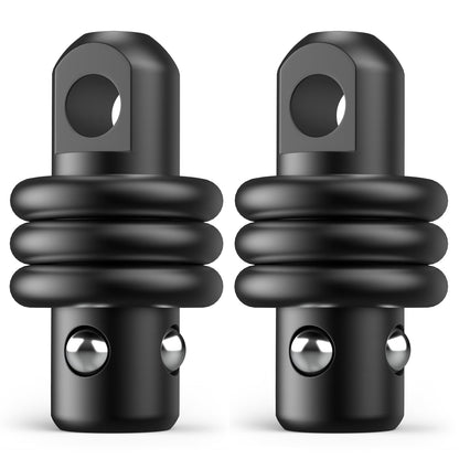 GGYOU QD Sling Swivel Stud for QD Sling Mount, Heavy Duty Steel Quick Detach Sling with Button