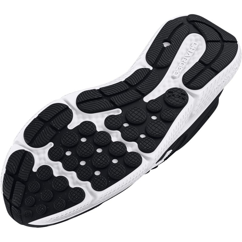 Under Armour Men's Charged Assert 10, (001) Black/Black/White, 3, US