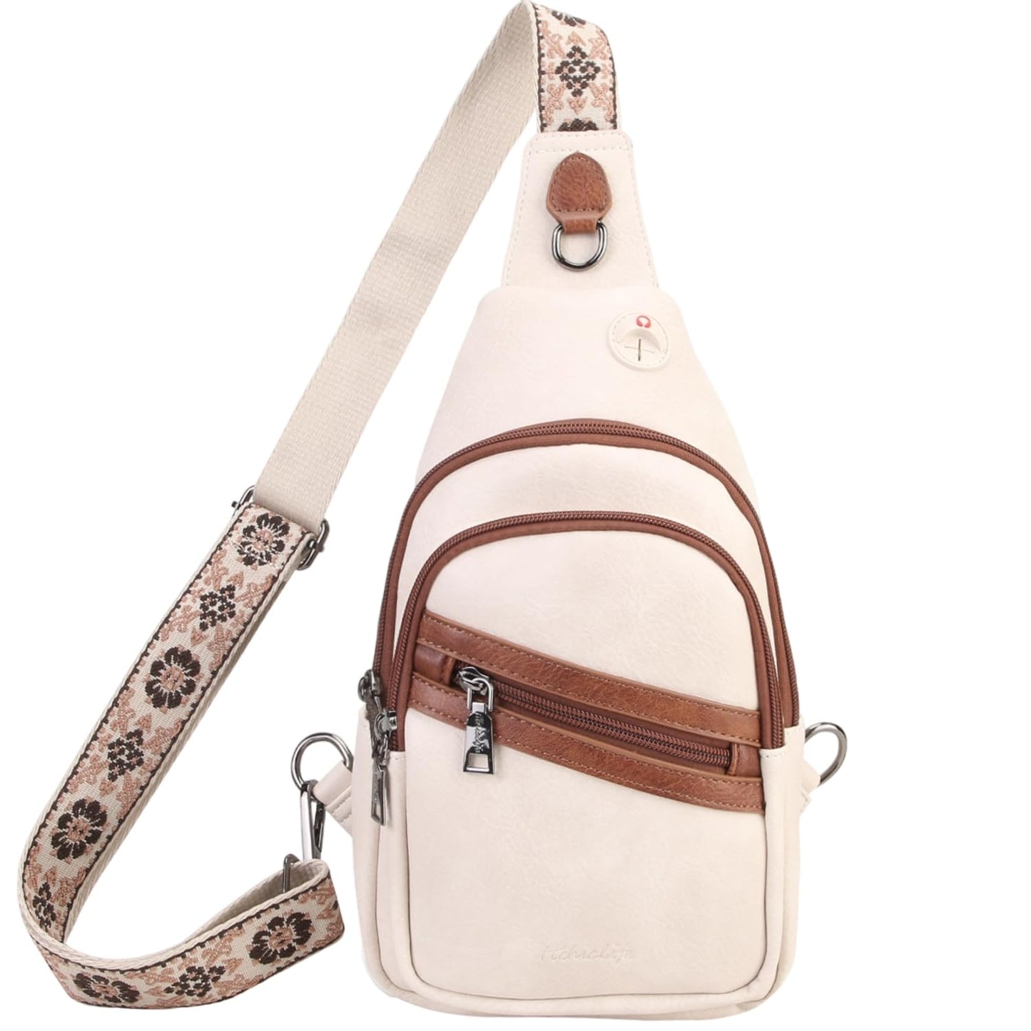 HiChiclife Sling Bag for Women Crossbody Bags for Women Trendy Crossbody purse Fanny Pack Chest Bag for Travel