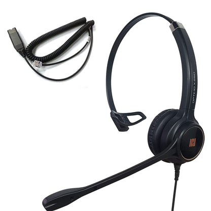 IPD IPH-250 Phone Headset with Noise Cancelling Microphone for Office and Call Center-Compatible with Avaya 1608 1616 9601 9608 9611 9611G 9620 9621 9630 9631 9640 9641 9650 9670 J139 J159 J169 J179