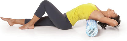 PRO-ROLLER Foam Roller - Standard Density for Back Massage & Deep Tissue Relief | 36" x 6", Blue