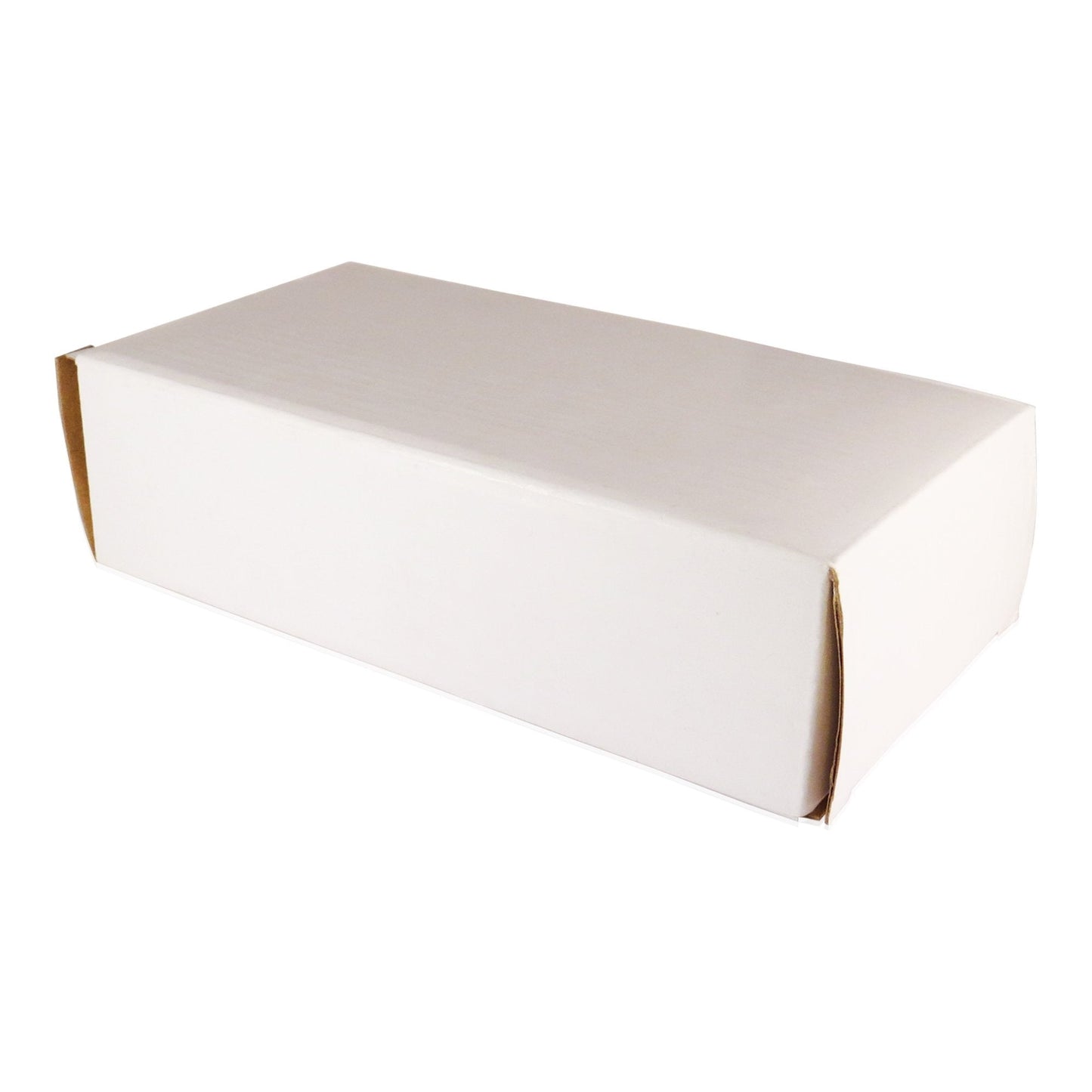 Cuff-Daddy Leather Travel Cufflinks and Rings Storage Box Case for 8 Pairs - Cufflinks Holder Display Jewelry Case - 6 1/4" x 1" x 3" - Storage Cuff Links Jewelry Box with White Outerbox