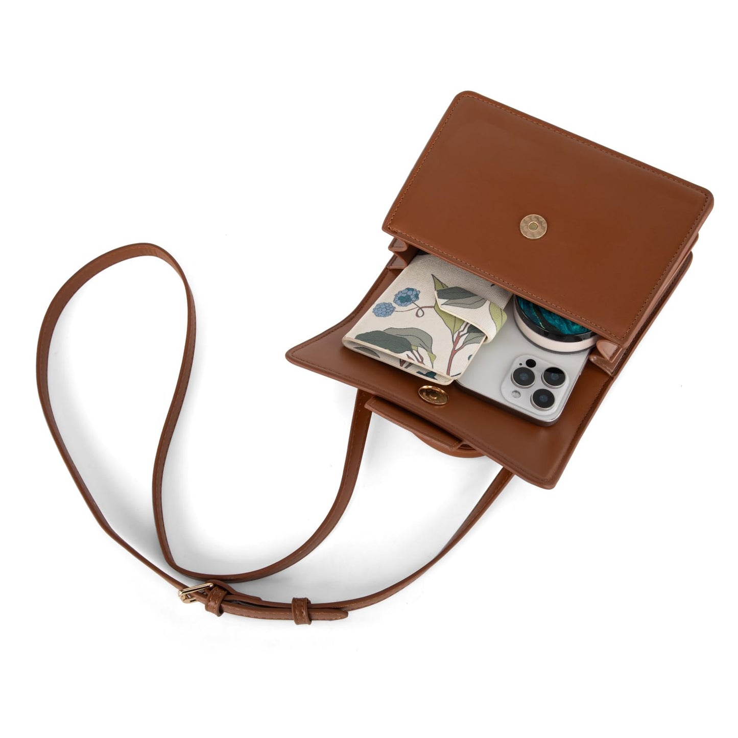Milan Chiva Small Top Handle Purses for Women Mini Satchel Crossbody Bag Elegant Trendy Square Bag Designer Handbag MC-415BR