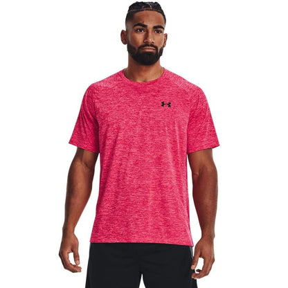 Under Armour Men's Tech 2.0 Short-Sleeve T-Shirt, Penta Pink (975)/Black, Small