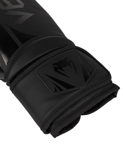 Challenger 2.5 Boxing Gloves - Black/Black - 14-Ounce
