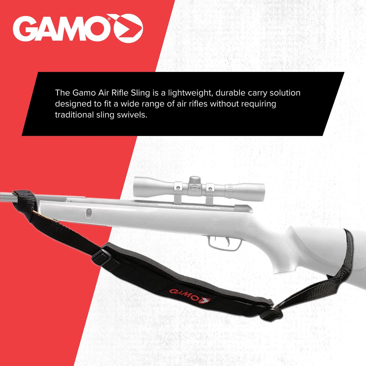 Gamo Gun Buddy Rifle Sling, Fits All Air Rifles