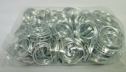 GREEN - Genuine Versa-Tag Green Key Tags, Self-Protecting (250 tags per box with "Chrome" plated steel rings)