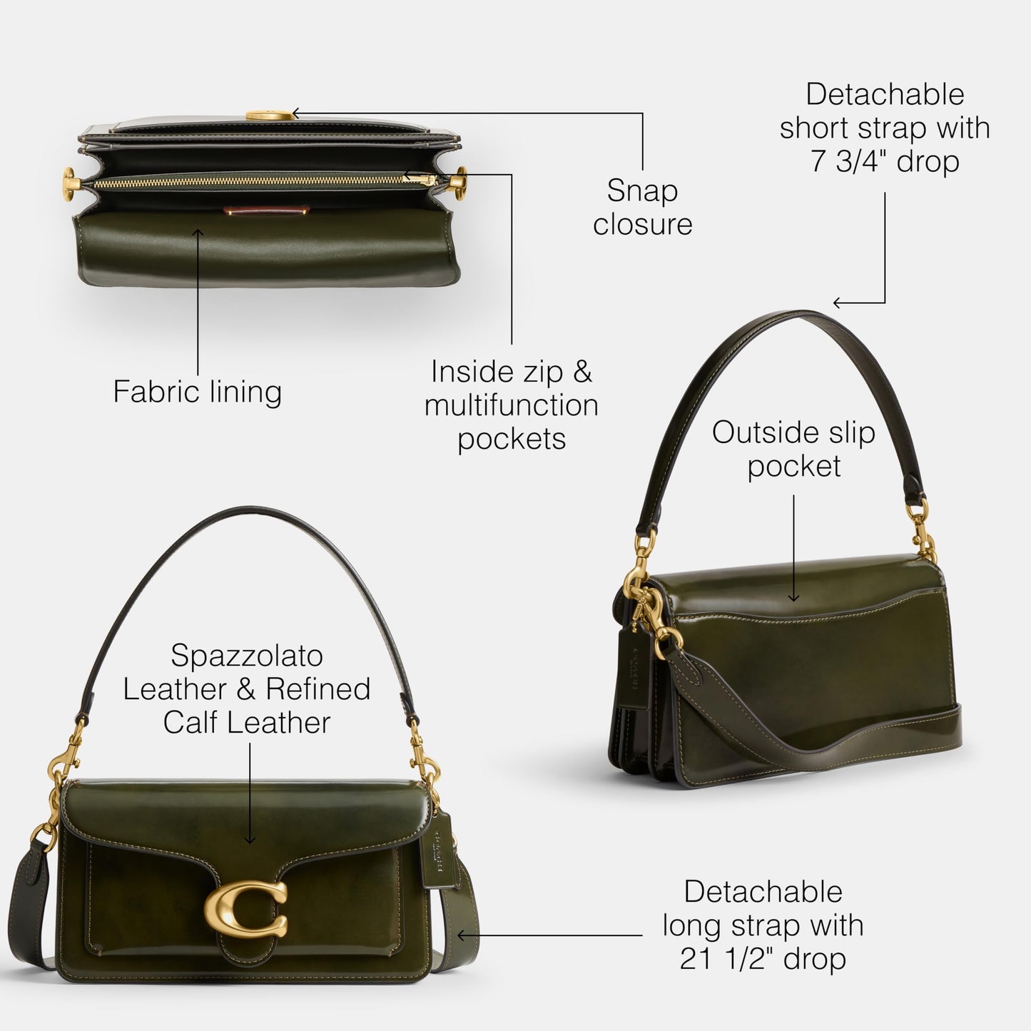 Coach Tabby Shoulder Bag 26