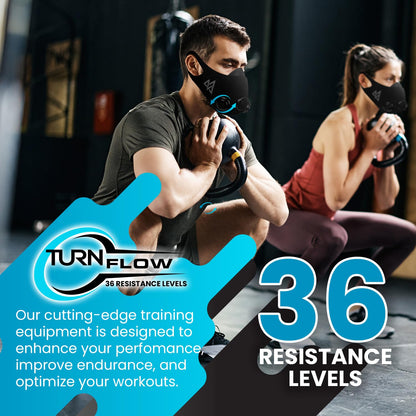TRAININGMASK - Elevation Training Mask 2.0 - Resistance Training Mask®, High Altitude Mask, Workout Mask (Black, Small)