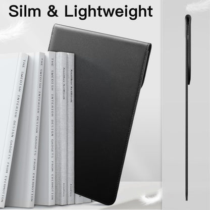JETech Slim Laptop Sleeve for MacBook Neo (A18 Pro), MacBook Pro 14-Inch(M1-M5, 2020-2026), PU Leather Case with Magnetic Closure (Black