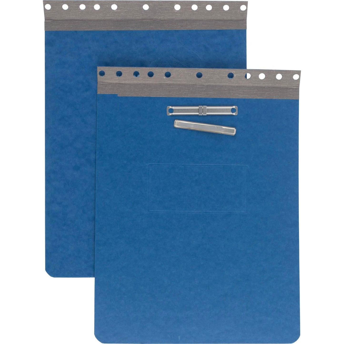 GBC ACCO PRESSTEX Report Covers, Top Bound, 2.75 Inch Centers, Light Blue, 8.5 x 11 Inches , 2 Per Pack (A7022272A)