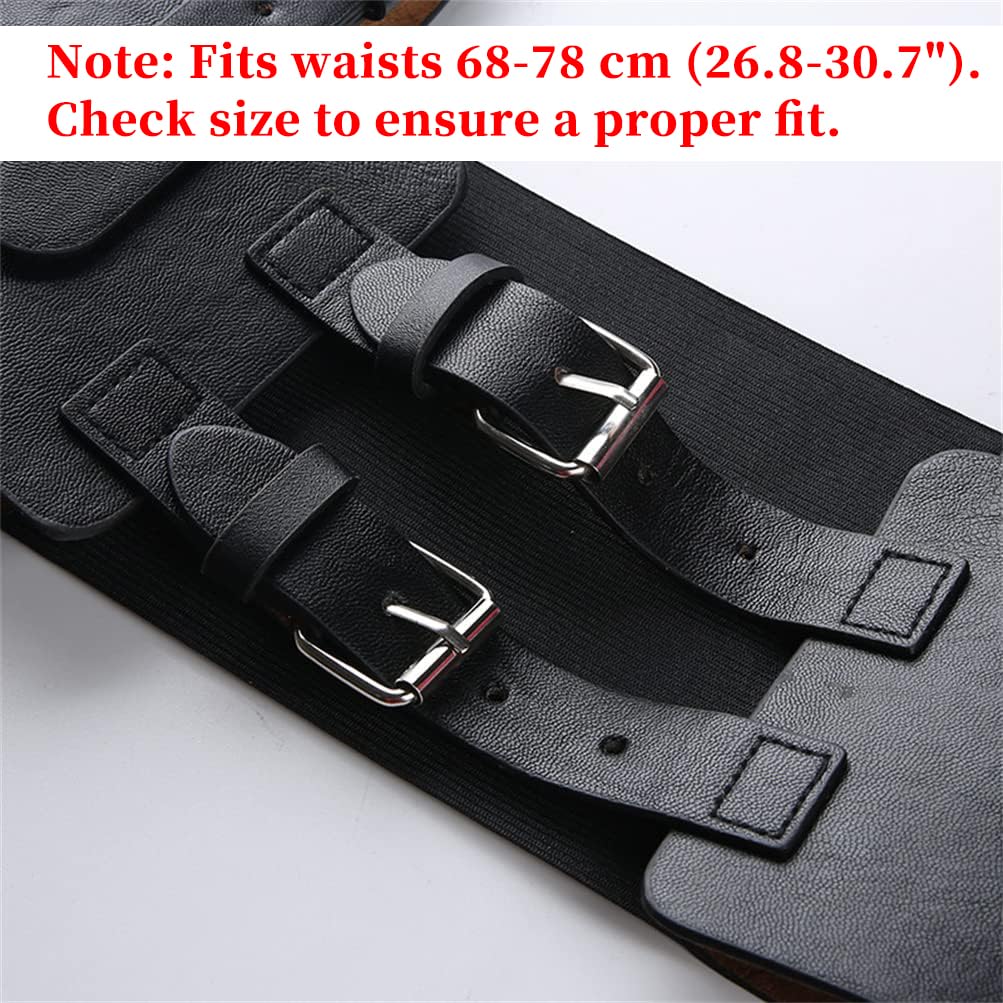 HeiBai Xiong Goth Fashion Harness Leather Corset With Straps Renaissance Belts For Women And Girl