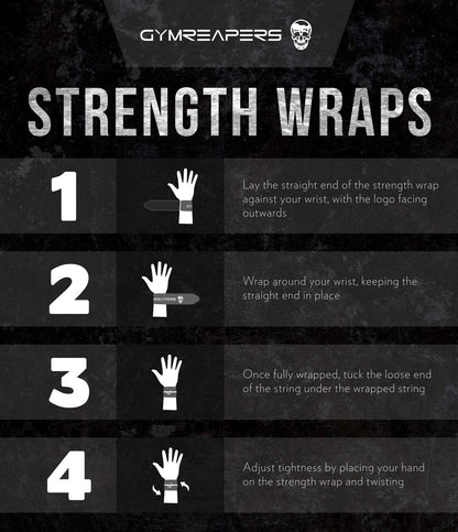 Gymreapers Strength Wrist Wraps for Cross Training, Olympic Lifting, Strength Training, WOD Workouts - Strong Wrist Support for Men and Women - Fits All Wrist Sizes | Men and Women (Ranger Green)