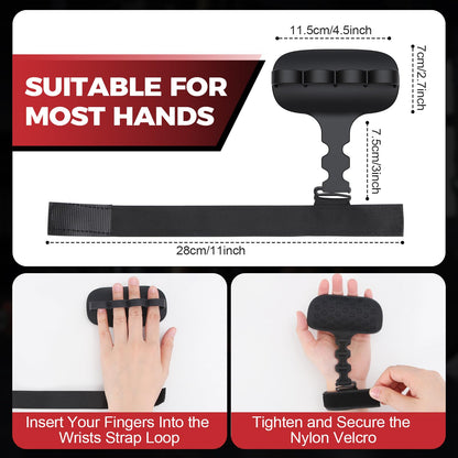 Weight Lifting Straps, Wrist Straps for Weightlifting Enhanced Grip Wrist Wraps for Weightlifting Deadlift Pull Up Workout Gym Hand Grips Weight Grips for Women&Men Rypt Grip