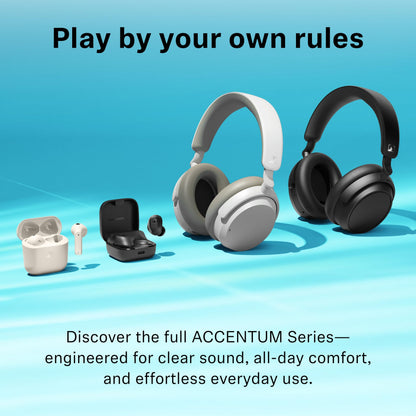 Sennheiser ACCENTUM Open Wireless Earbuds - Open Ear Buds Design, Dynamic Sound & Bluetooth 5.3, IPX4 Splash Protection, 28 Hours Battery Life, USB-C Charging Case, Music, Phone Calls, Travel, Pink