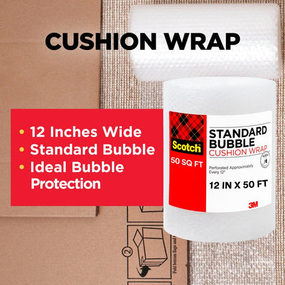 Scotch Cushion Wrap, 12 in x 30 ft | 1 Roll/Pack