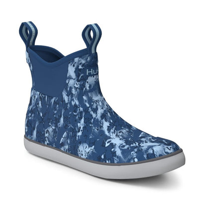 HUK Men's Rogue Wave Shoe, High-Performance Fishing & Deck Boot, Fin Flats - Set Sail, 8