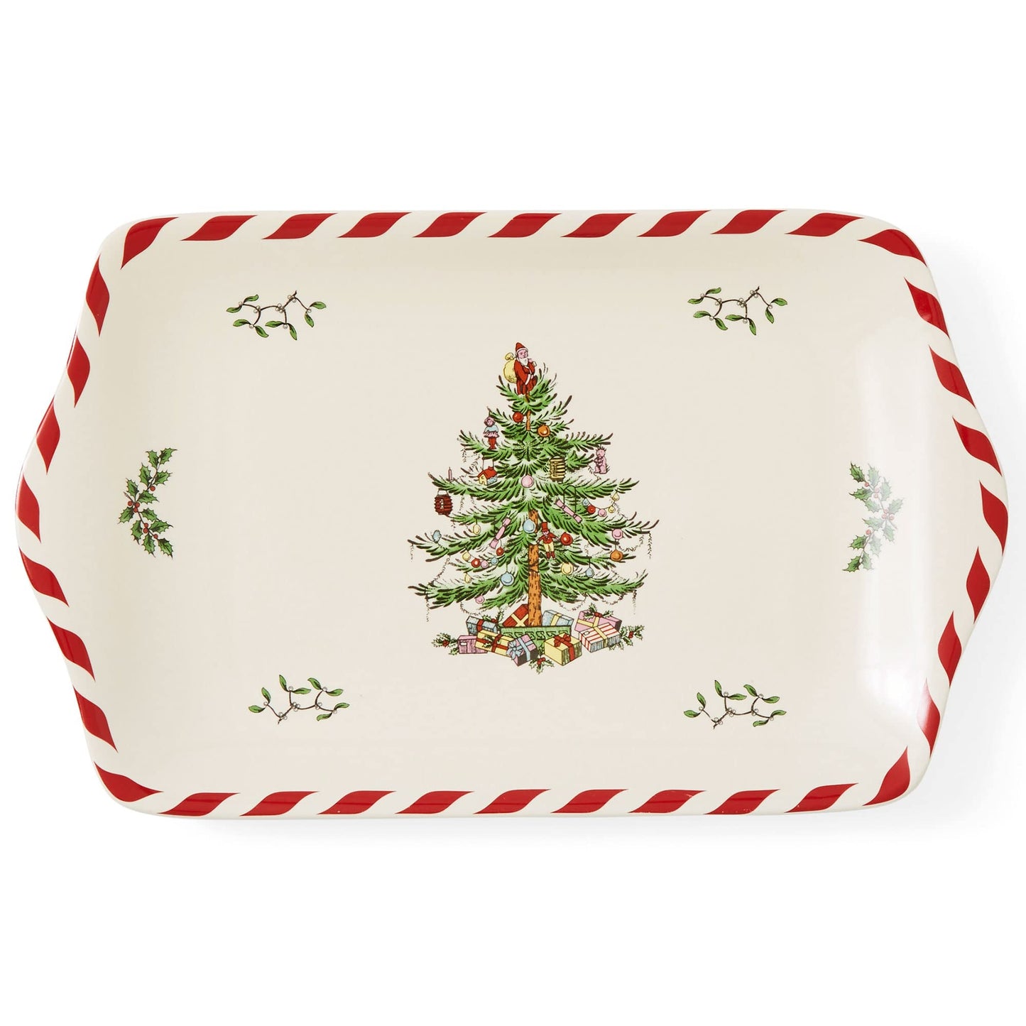 Christmas Tree Peppermint Dessert Tray