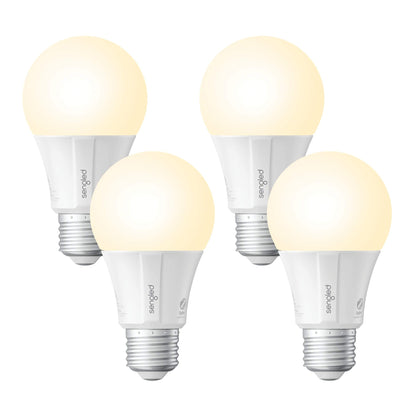 Sengled Smart Light Bulbs, Zigbee Hub Required, Works with Alexa and SmartThings, Voice Control with Google Home and Echo with built-in Hub, Soft White 60W Equivalent A19 Dimmable Smart Bulbs, 4-Pack