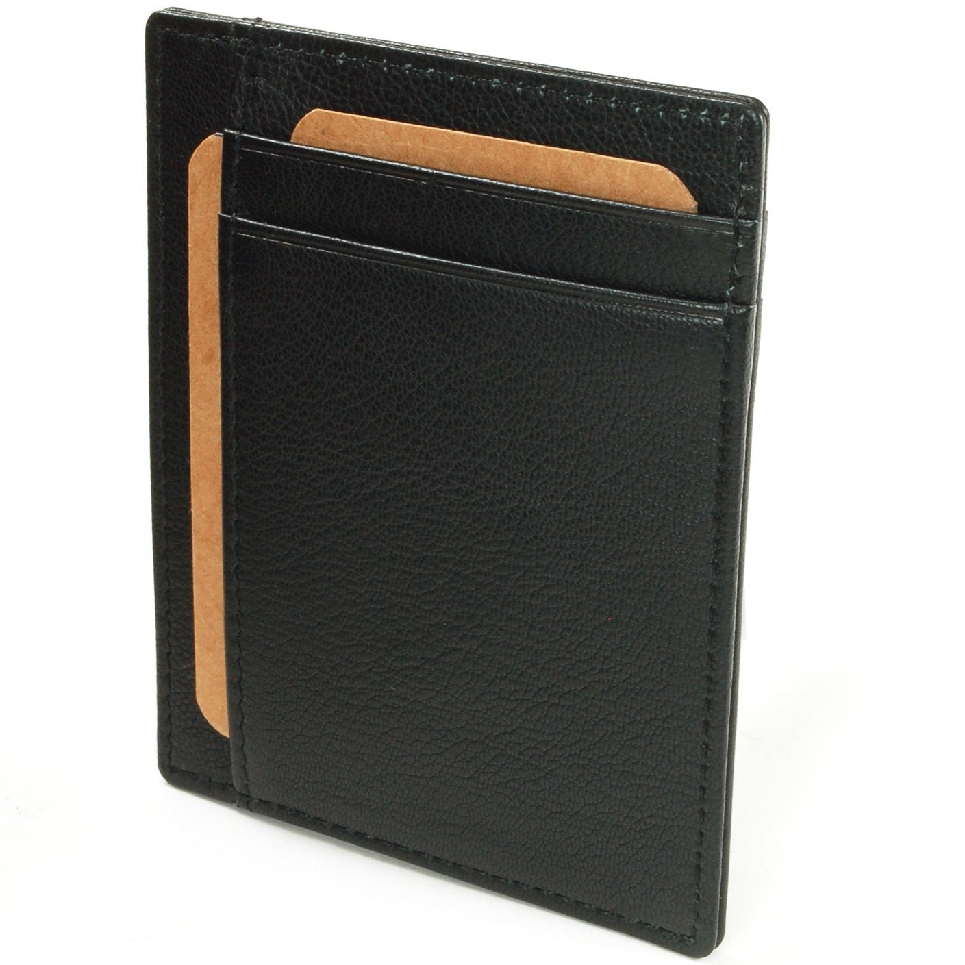 HAMMER ANVIL Los Angeles Slim Minimalist Front Pocket Wallet RFID Protected Black