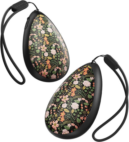 Rechargeable Hand Warmers for Women - Portable Diamond-Shape Electric Heater | 2 Pack, Stylish Design for Hiking & Camping