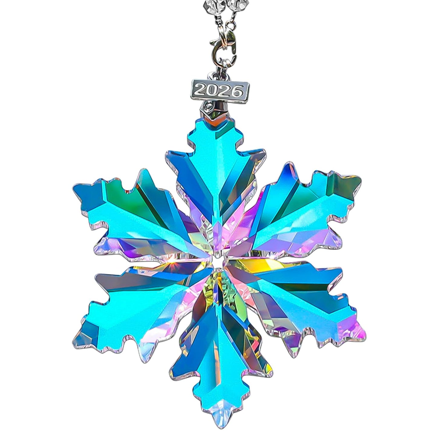 2026 Christmas Ornaments, Crystal Snowflake Ornaments, Pretty Beautiful