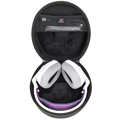 FBLFOBELI Hard Storage Case for SteelSeries Arctis 1 3 5 7 7X 7+ 7P+ 9 9X PRO PRO+ Prime/Arctis Nova pro 1 1P 1X 3 7 7X 7P/Pioneer DJ HDJ-X5/G733 Lightspeed Wireless Gaming Headset (PU-Black)