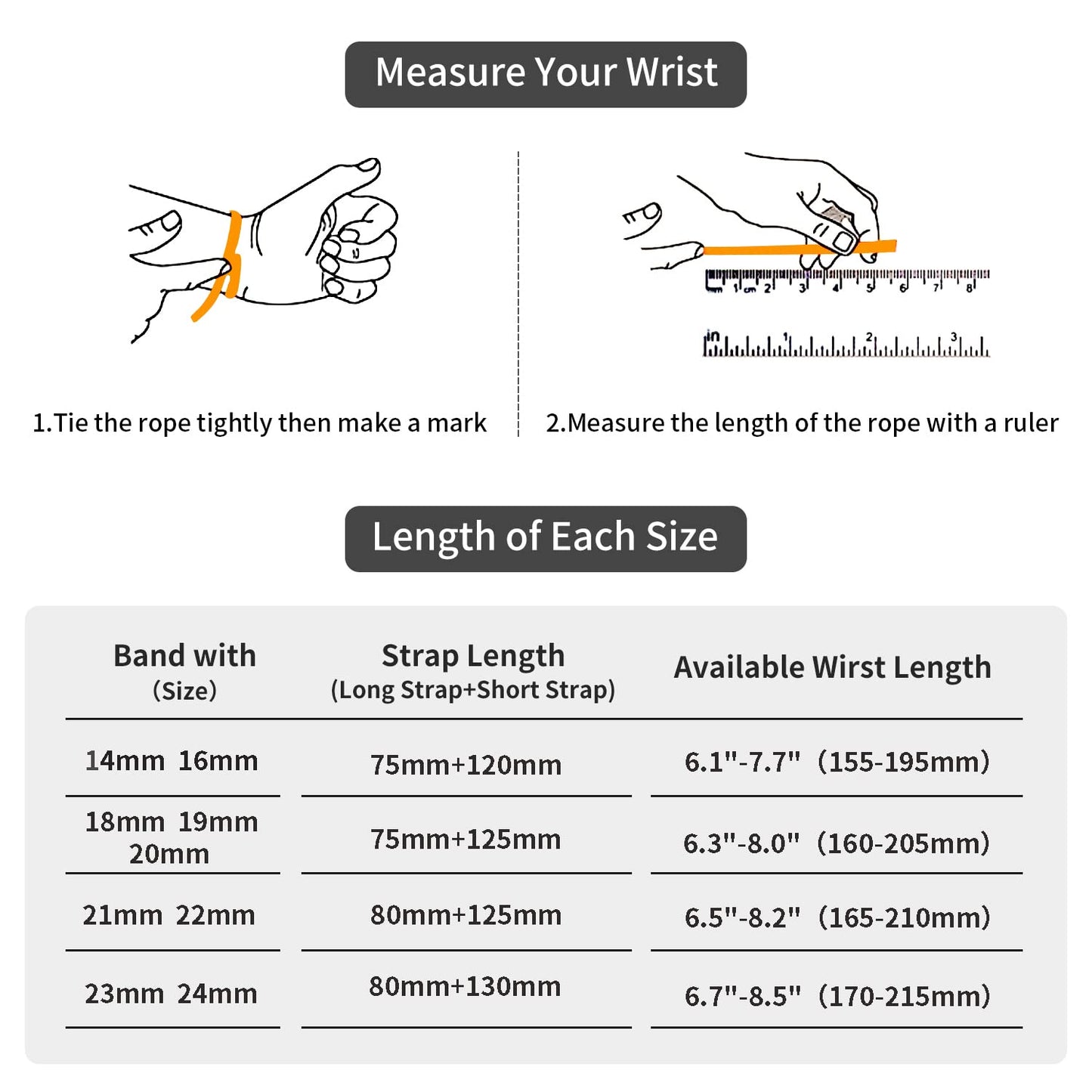 TStrap Leather Watch Band Men - Brown Quick Release Watch Strap for Women Replacement - Soft Smart Watch Bracelet with Clasp Buckle for ladies - 14mm 16mm 18mm 19mm 20mm 21mm 22mm 23mm 24mm