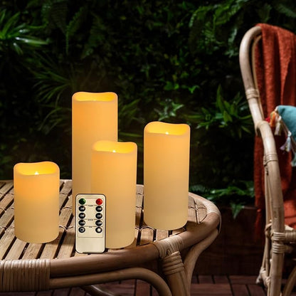 36-Pack LED Flameless Candles with Remote Control - Perfect for Home, Parties, and Special Occasions - Create a Magical Ambiance Effortlessly(Three Sizes)