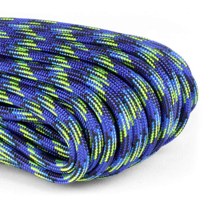 Atwood Rope MFG 550 Paracord 100 Feet 7-Strand Core Nylon Parachute Cord Outside Survival Gear Made in USA | Lanyards, Bracelets, Handle Wraps, Keychain (Hydro)