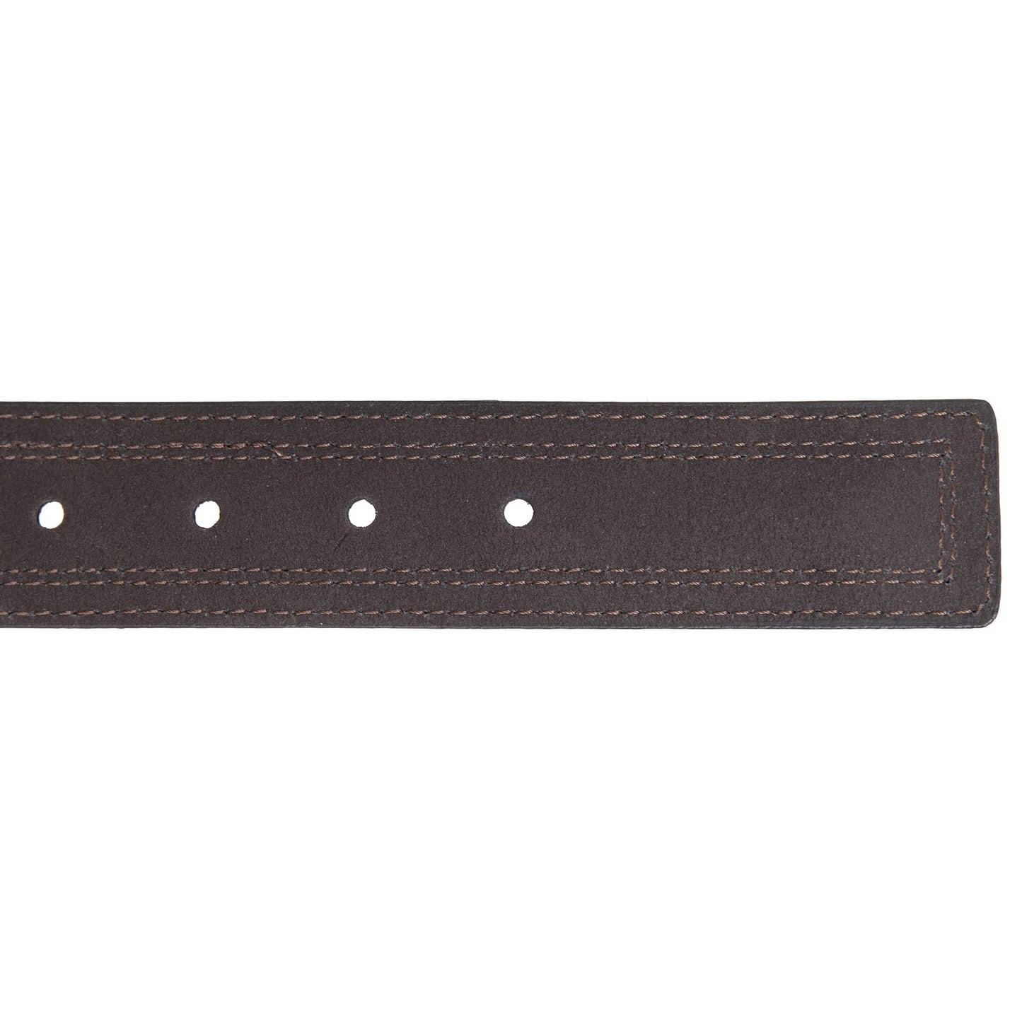 Nautica Men's Casual Leather Belt | Everyday | Classic | Pants | Jeans | Khakis | Chinos | Metal Buckle, Casual Overlay - Navy, 44 Inches
