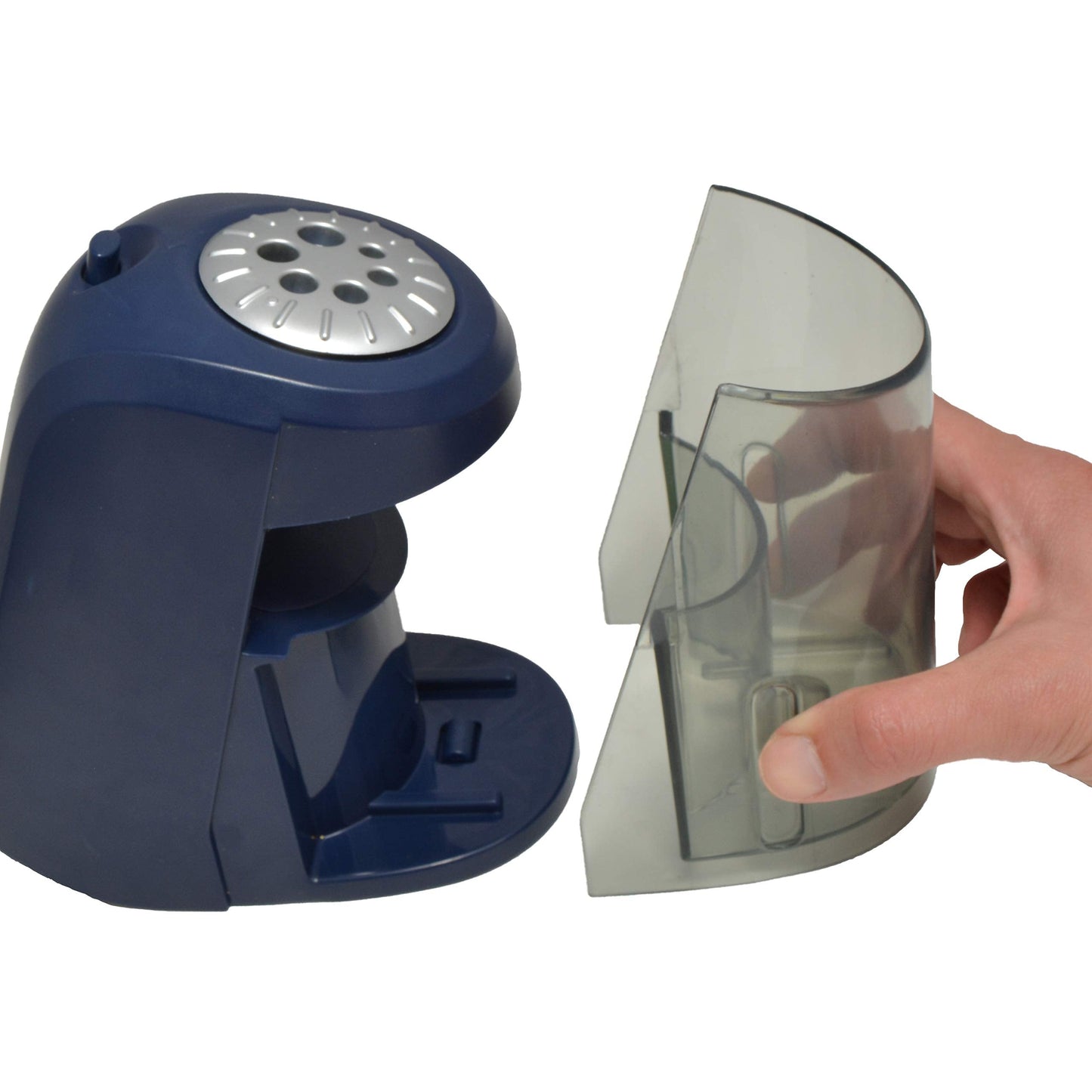 Westcott Heavy Duty School/Classroom Pro Electric Pencil Sharpener, Blue
