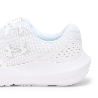Under Armour Men's Charged Surge 4, (101) White/White/White, 9, US