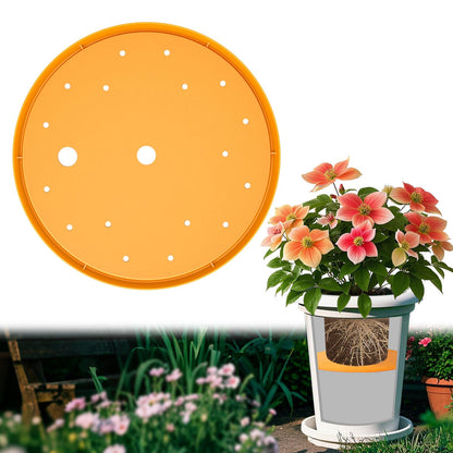 Tryitsbest Round Planter Insert for Large Pots, 13" Tall Flower Pot Fillers for Planters with Drainage Holes for Indoor Outdoor Gardening Plants Container (1 Pack, 13 inch)