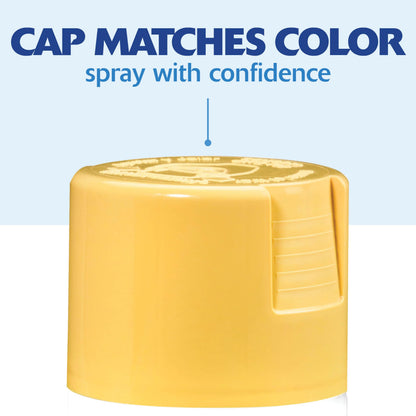 Rust-Oleum 249091 Painter's Touch 2X Ultra Cover Spray Paint, 12 oz, Gloss Warm Yellow (Pack of 4)