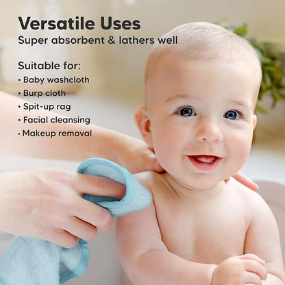 6-Pack Baby Washcloths