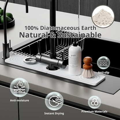Quick Dry Sink Splash Guard