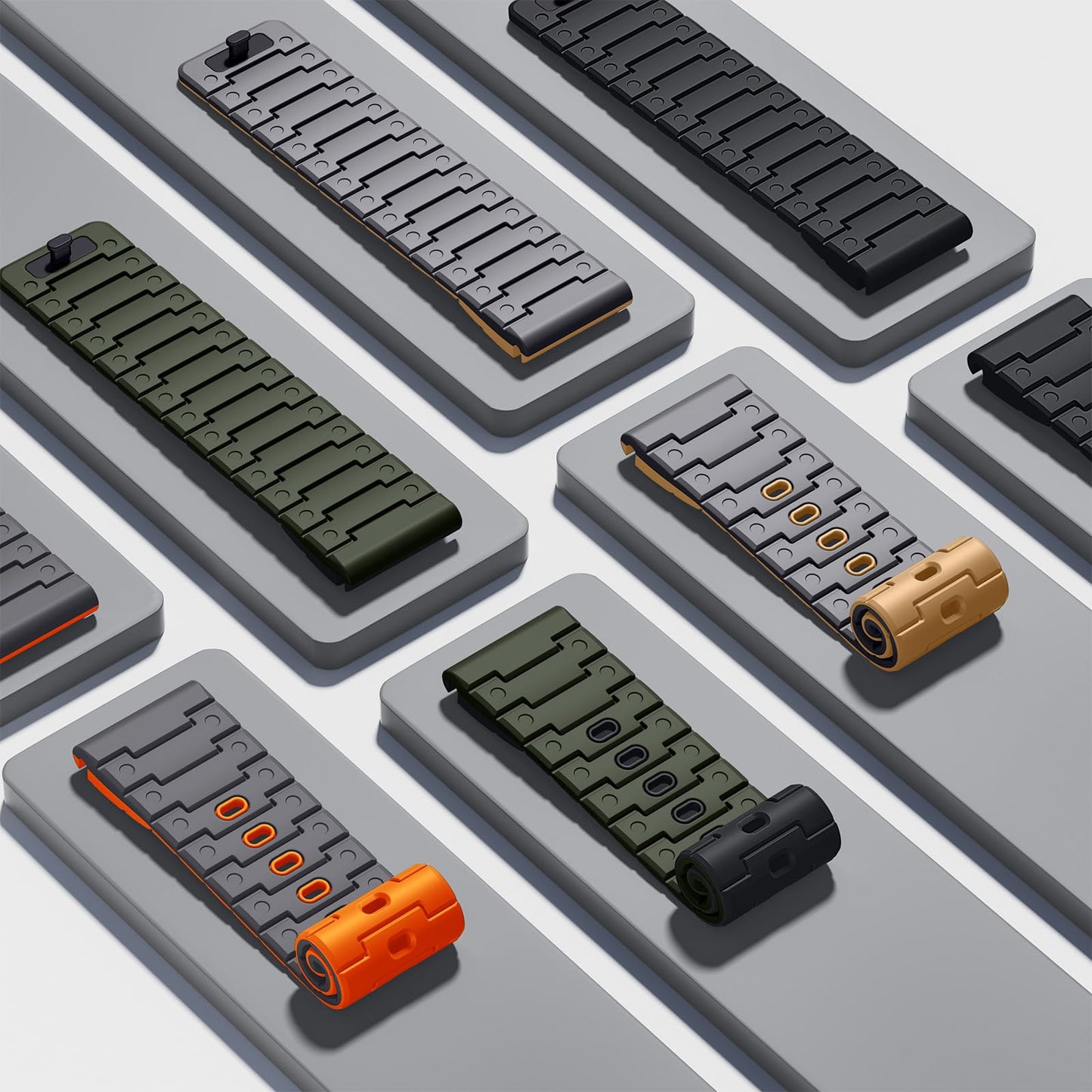 Bandletic 22mm Quick Fit Bands Strong Magnet Compatible with Garmin Fenix 8 45mm/Fenix 7/7 Pro/6/6 Pro/5/5 Plus/Instinct 2/Forerunner 965/955/945/Approach S70 47mm/S62/S60/Epix 2 Pro 47mm/Quatix7/6/5