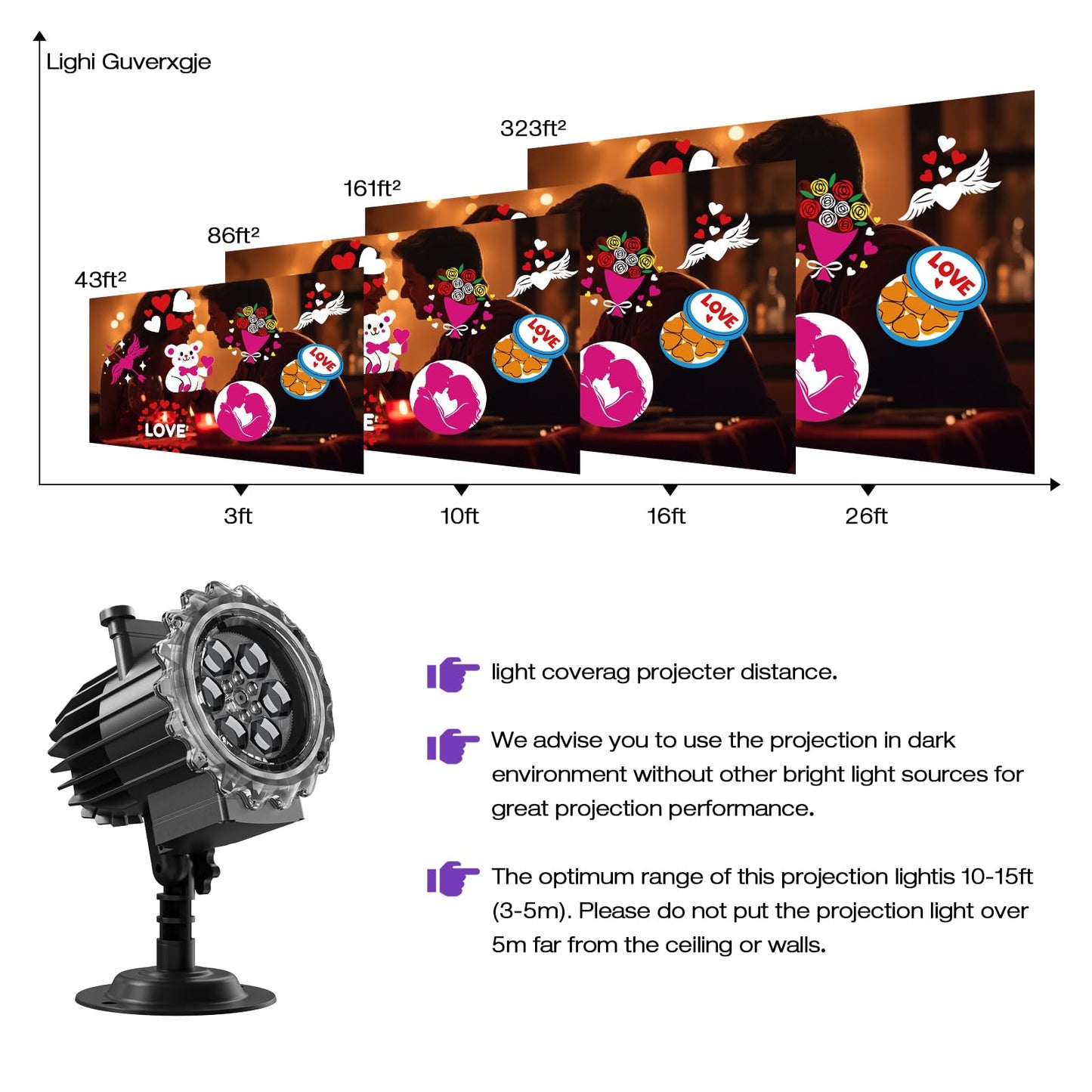 PEAKCLOUDS Independence Day Projector Lights Outdoor and Indoor Waterproof for 4th Jul, Valentine’s Day,Christmas, Halloween, Easter, Thanksgiving, New Year & Birthday