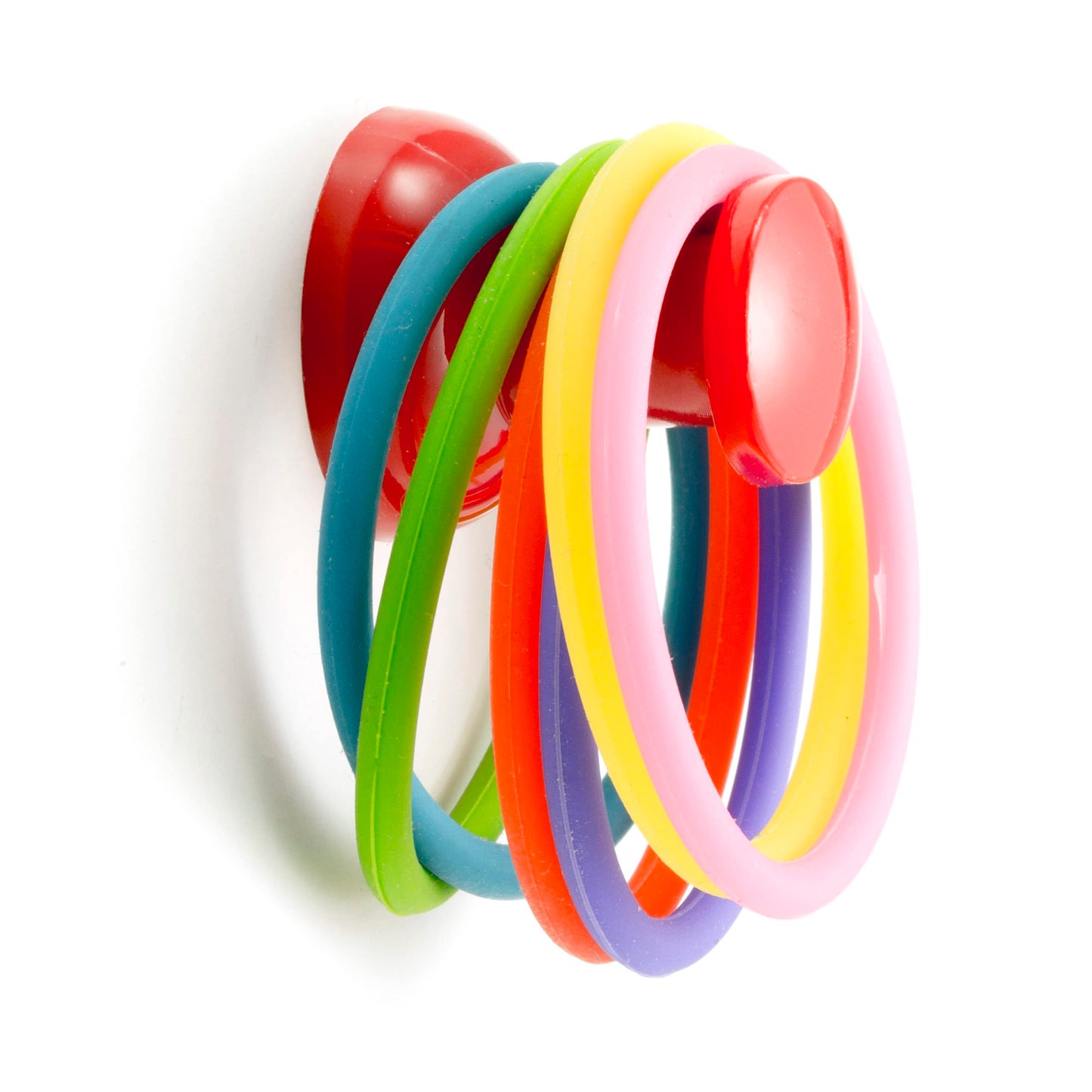 Officemate Giant Push Pins 1.5 Inch, Assorted Colors, Tub of 12 (92902)
