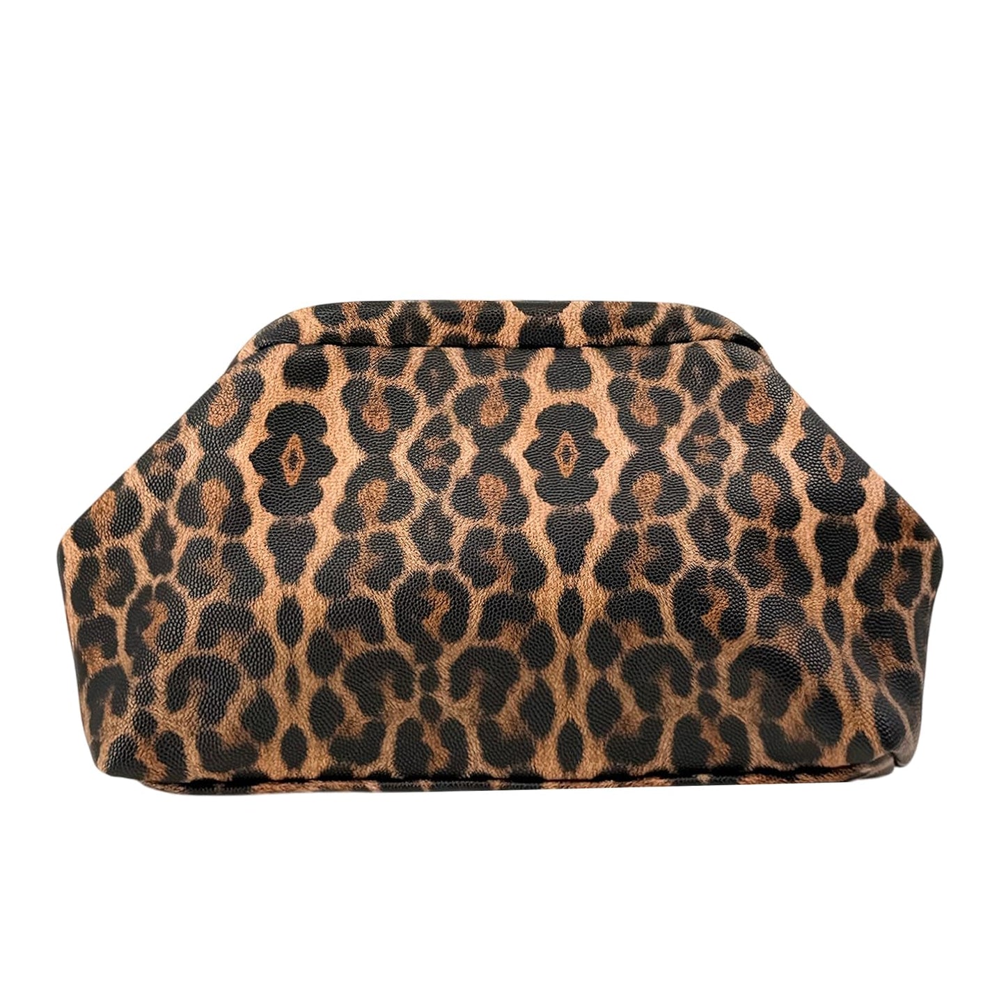 Stizimn Women's Evening Cloud Clutch Bag, Crocodile Leopard Sequin Denim Cow Print Moroccan for Party Wedding Prom (Leopard Print)