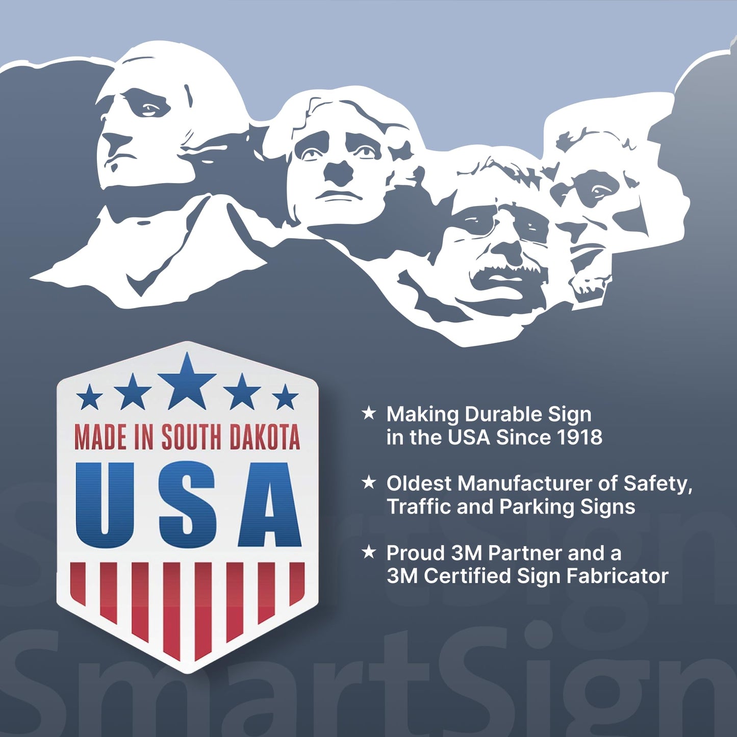 SmartSign 12"x18" Custom Sign, Add Your Text and Choose Color 63 mil Laminated Rustproof Aluminum, Fade-Proof, Personalize for Business, Home, Airbnb, Delivery, Made in USA